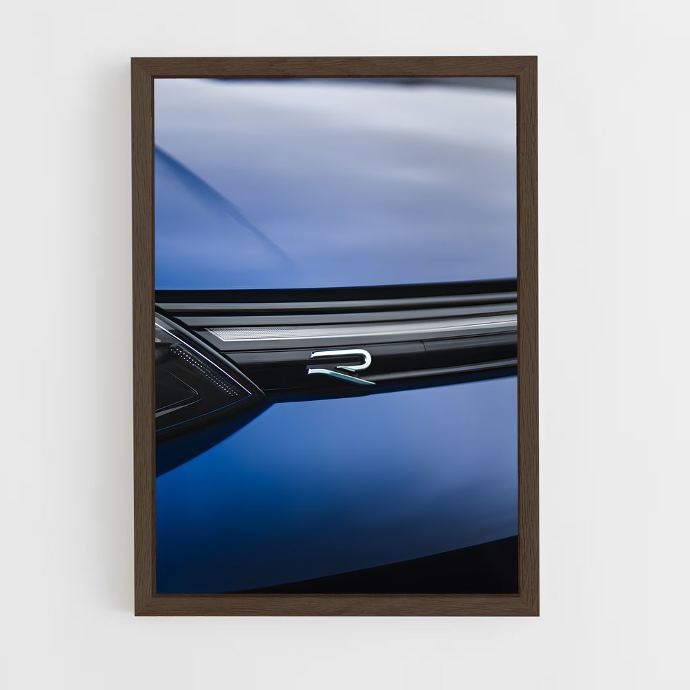 Poster Blue Key – affiche Volkswagen (vue 5)